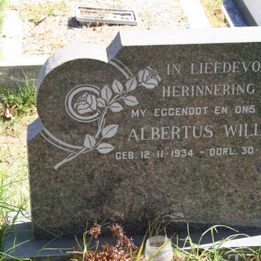 ? Albertus Willem 1934-1979