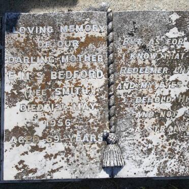BEDFORD E.M.S., nee SMITH -1956
