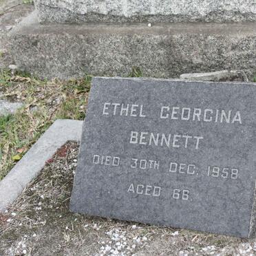 BENNETT Ethel Georgina -1958