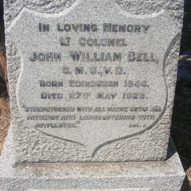 BELL John William 1844-1928