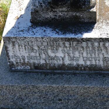 BEDFORD Marie Bouverie 1917-1946