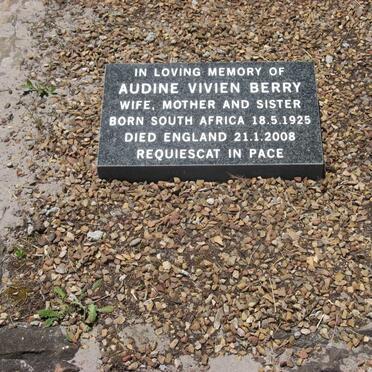 BERRY Audine Vivien 1925-2008