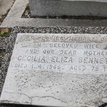 BENNETT Cecilia Eliza -1966