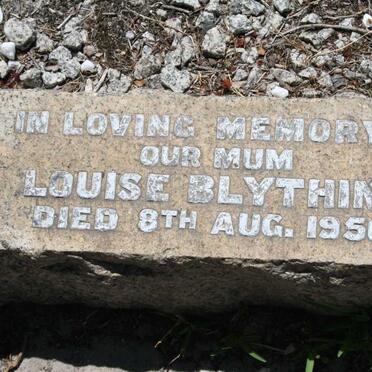 BLYTHING Louise -1956