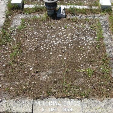 BOTES Pieterina -1959