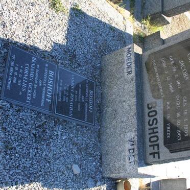 BOSHOFF Ockert Cornelius 1905-1963 &amp; Christina Jacoba 1913-1968