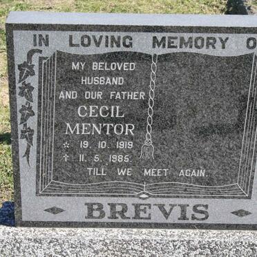 BREVIS Cecil Mentor 1919-1985