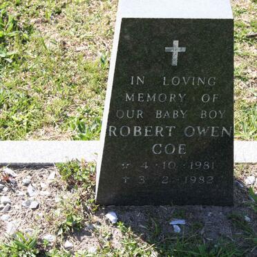 COE Robert Owen 1981-1982