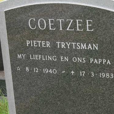 COETZEE Pieter Trytsman 1940-1983