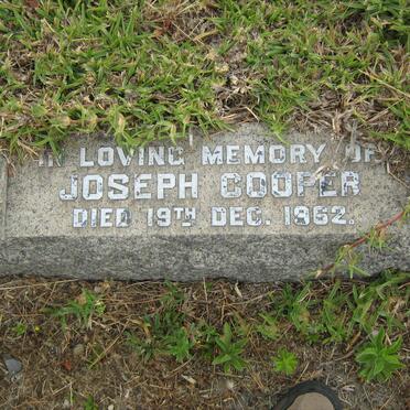 COOPER Joseph -1962