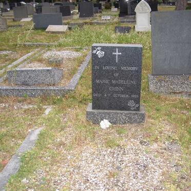 CHINN Marie Madeleine -1966