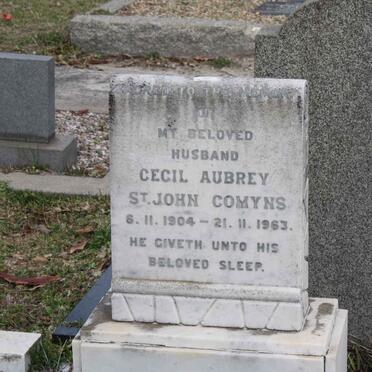 COMYNS Cecil Aubrey St. John 1904-1963