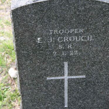 CROUCH E.J. -1922