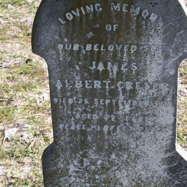 CRESER James Albert -1917