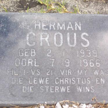 CROUS Herman 1939-1966