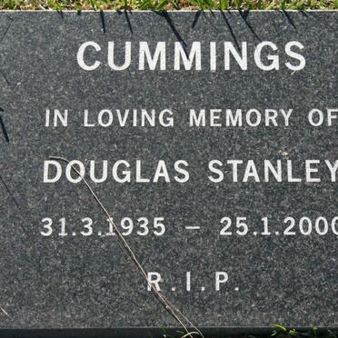 CUMMINGS Douglas Stanley 1935-2000