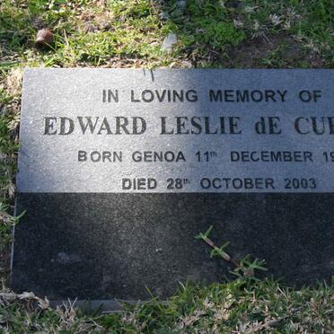 CUEVAS Edward Leslie, de 1922-2003