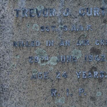 CURTIS Trevor J. -1942