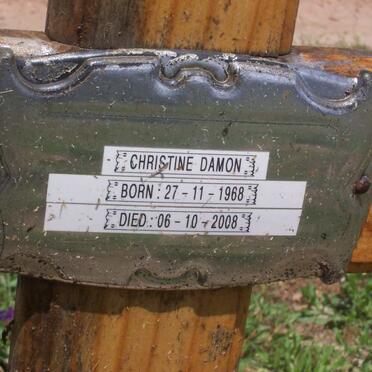 DAMON Christine 1968-2008