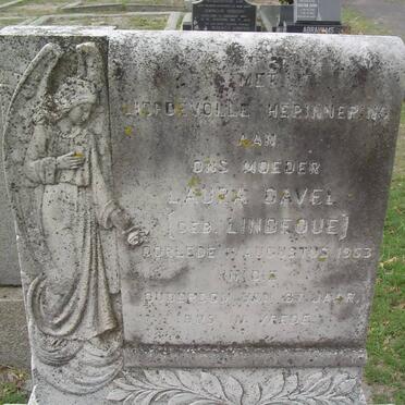 DAVEL Laura nee LINDEQUE -1953