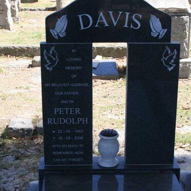 DAVIS Peter Rudolph 1945-2006