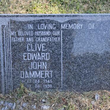 DAMMERT Clive Edward John 1945-1998