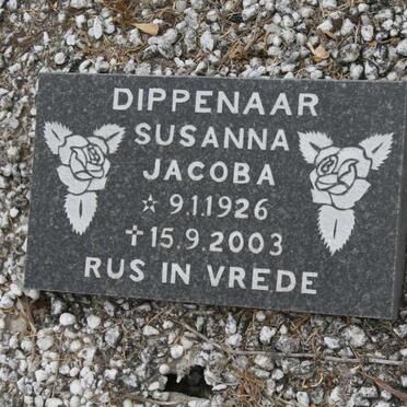 DIPPENAAR Susanna Jacoba 1926-2003