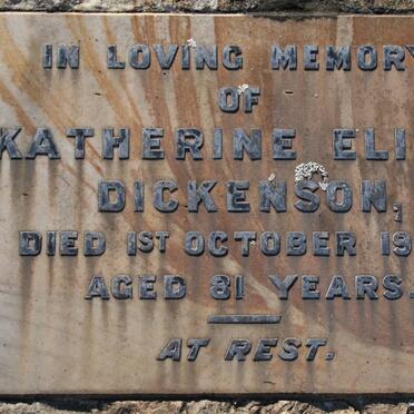 DICKENSON Katherine Eliza -1957