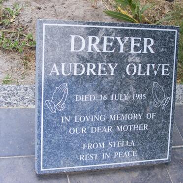 DREYER Audrey Olive -1935