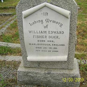 DUCK William Edward Fisher 1866-1928