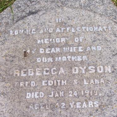 DYSON Rebecca -1919
