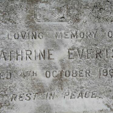 EVERTS Kathrine -1967