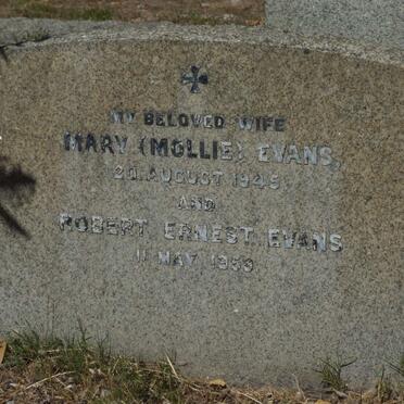 EVANS Robert Ernest -1959 &amp; Mary -1945
