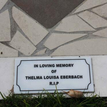 EBERBACH Thelma Louisa 