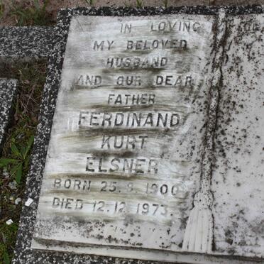 ELSNER Ferdinand Kurt 1900-1973