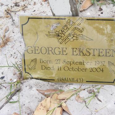 EKSTEEN George 1937-2004
