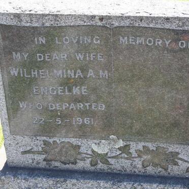 ENGELKE Wilhelmina A.M. -1961