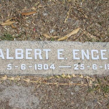 ENGELKE Albert E. 1904-1962