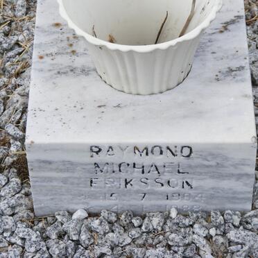 ERIKSSON Raymond Michael 1964-1988