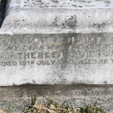 ERASMUS Theresa -1940 :: ERASMUS William Pieter -1940