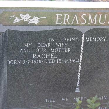 ERASMUS Rachel 1901-1964