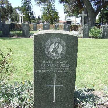 ESTERHUIZEN J. -1918