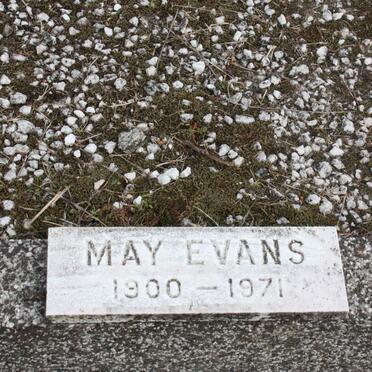 EVANS May 1900-1971