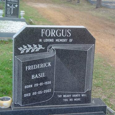 FORGUS Frederick Basil 1936-2003