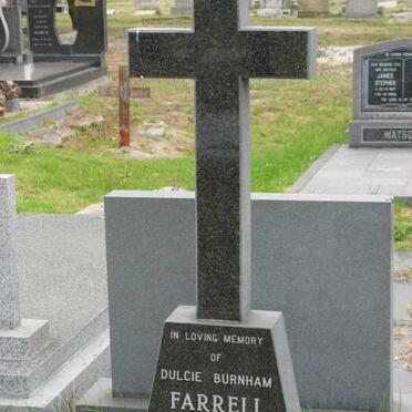 FARRELL Dulcie Burnham 1910-1992