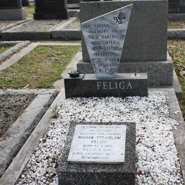 FELIGA Marian Stanislaw 1922-1980 :: FELIGA Marion 1964-1965