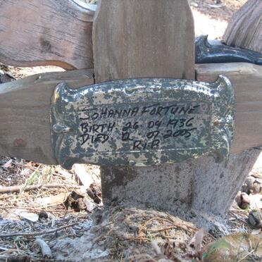 FORTUNE Johanna 1936-2005