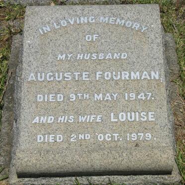 FOURMAN Auguste -1947 &amp; Louise -1979