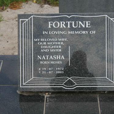 FORTUNE Natasha nee MOSES 1972-2003