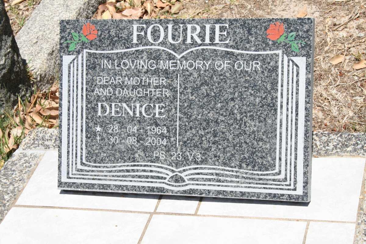 FOURIE Denice 1964-2004